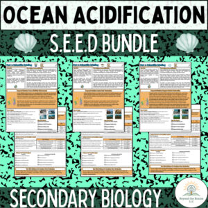 CER Practice: Climate Change Ocean Acidification Bundle (Biology)